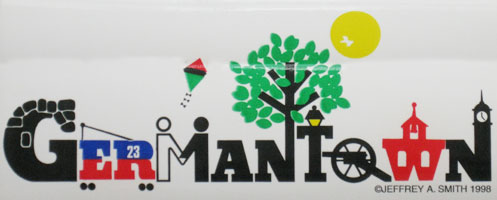 germantown logo stickers